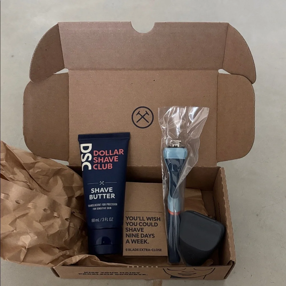 Sale! New, Sealed Dollar Shave Club Starter Set